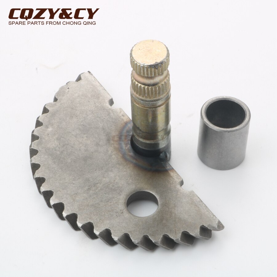 Tipo de eje de arranque de Scooter para Peugeot v-clic 50cc 55mm 21T 4 tiempos