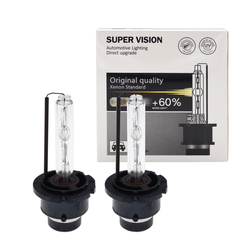 KYSQAIR 2Stck Neue 55W D2S 5000K Xenon versteckt Ersatz Birne 35W D2S 6000K Auto Licht quelle D2S D2R 4300K 8000K 3000K Auto Scheinwerfer