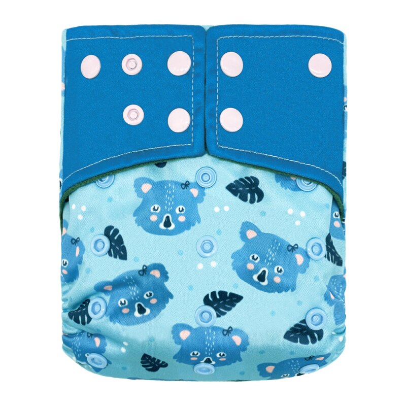 Wasbare Milieuvriendelijke Luiers Aanpassing & Hergebruik Luiers Geschikt Voor 0-2 Jaar Oud 3-15kg Babies: 08