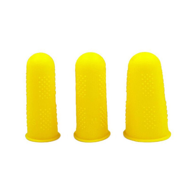 Silicone Finger Protector Sleeve Cover Anti-cut Heat Resistant Finger Sleeves Great Cooking Kitchen Tools: YW