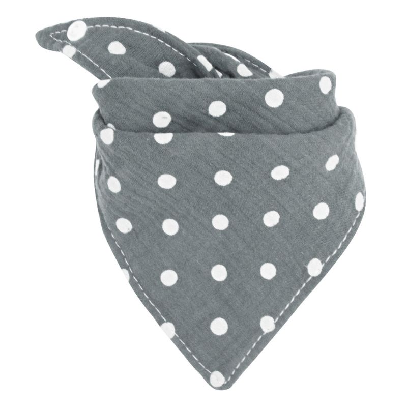 Baby Infant Cotton Bib Newborn Dot Triangle Scarf Feeding Saliva Towel Bandana Burp Cloth Boy Girl Shower: 3