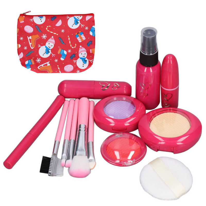 Toddler Makeup Kit Premium Material Toddler Play Makeup for DIY for Party for Home