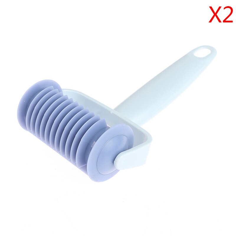 Pastry Cutters Roller Twist Wave Rolling Baking Tools Croissants Rolling Cutter Fondant Ribbon Embosser Pie Cookie Spatulas Mold: 2