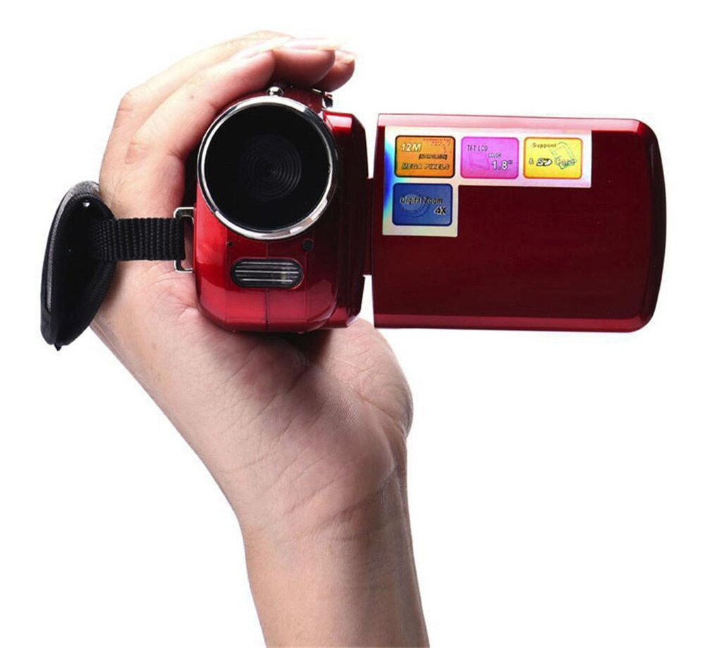 16MP HD 1080P Portable 16x Digital Zoom Camera 2 Inches LCD Screen Night Vision Video Recording Camcorder Handheld Home DV