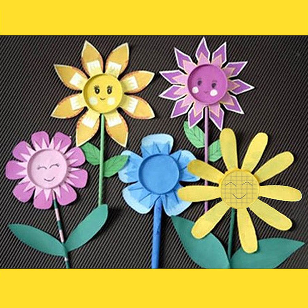 10 stk/sæt stable legetøj papir kopper gør-det-selv kunst mini stak kop pædagogisk baby legetøj figurer foldetårn sjove bunker farverigt legetøj