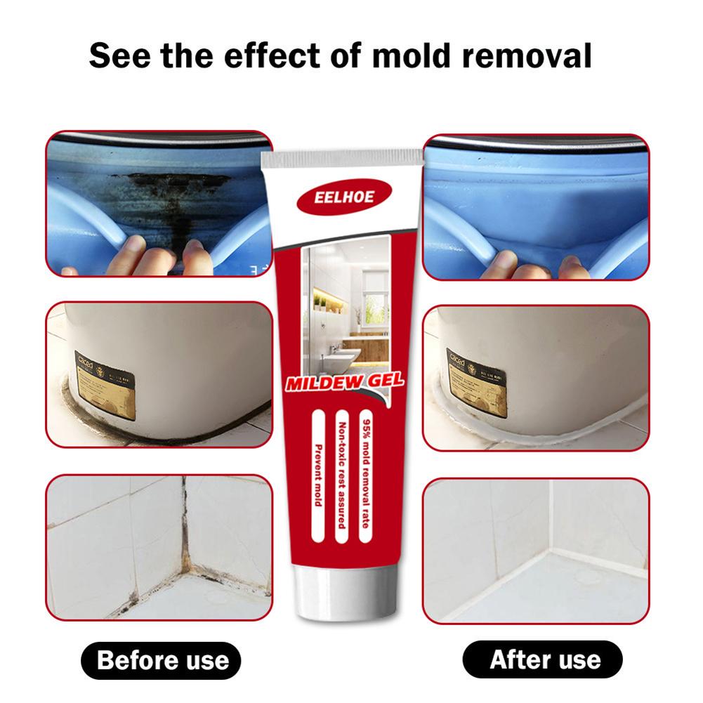 Mildew Removing Gelatin Tile Remover Wall Mildew Cleaner 120g