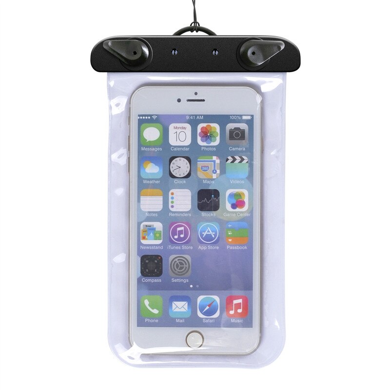 Universal Waterproof Phone Case Multifunction CellPhone Dry Pouch with Armband Feature & Neck Strap for All Mobile Phones