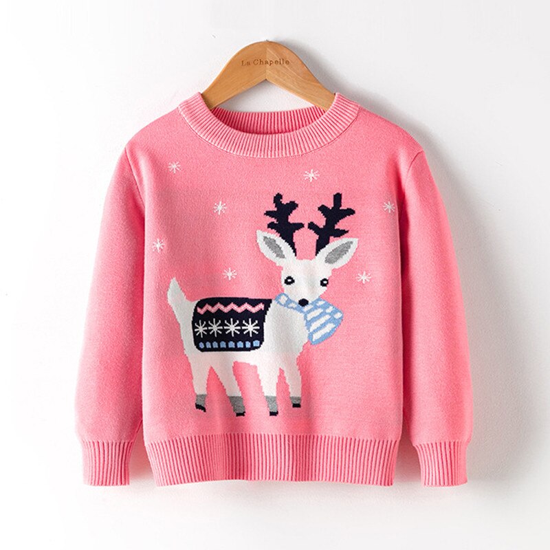 Baby Juletrøjer Piger Drenge Vintertøj Børne Boutique Strikket Sweater til Teen Jumpers