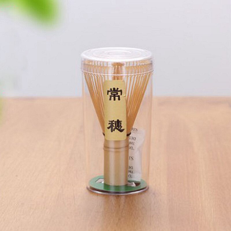 Kitchen Accessories 1Pcs Ceremony Bamboo Tea Tools Tea Set Accessories Japanese Style Green Tea Chasen Brush: Panicle 55pcs
