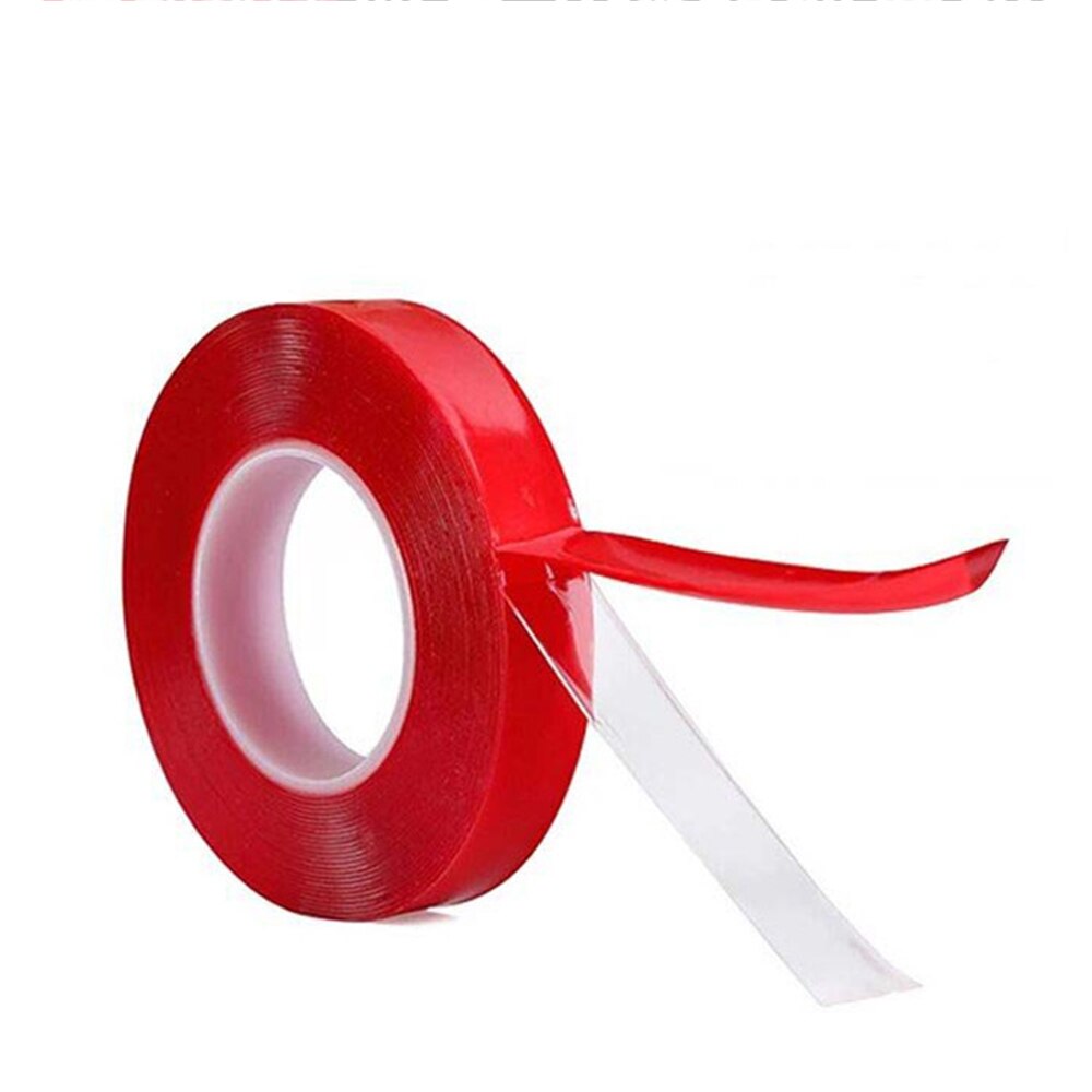 Acrylic Double Sided Adhesive Sticker 5 to20 mm 3 Meters Car Auto Tape Heavy Duty Mounting Tape Clear Industrial Outdoor Tape: 20MM