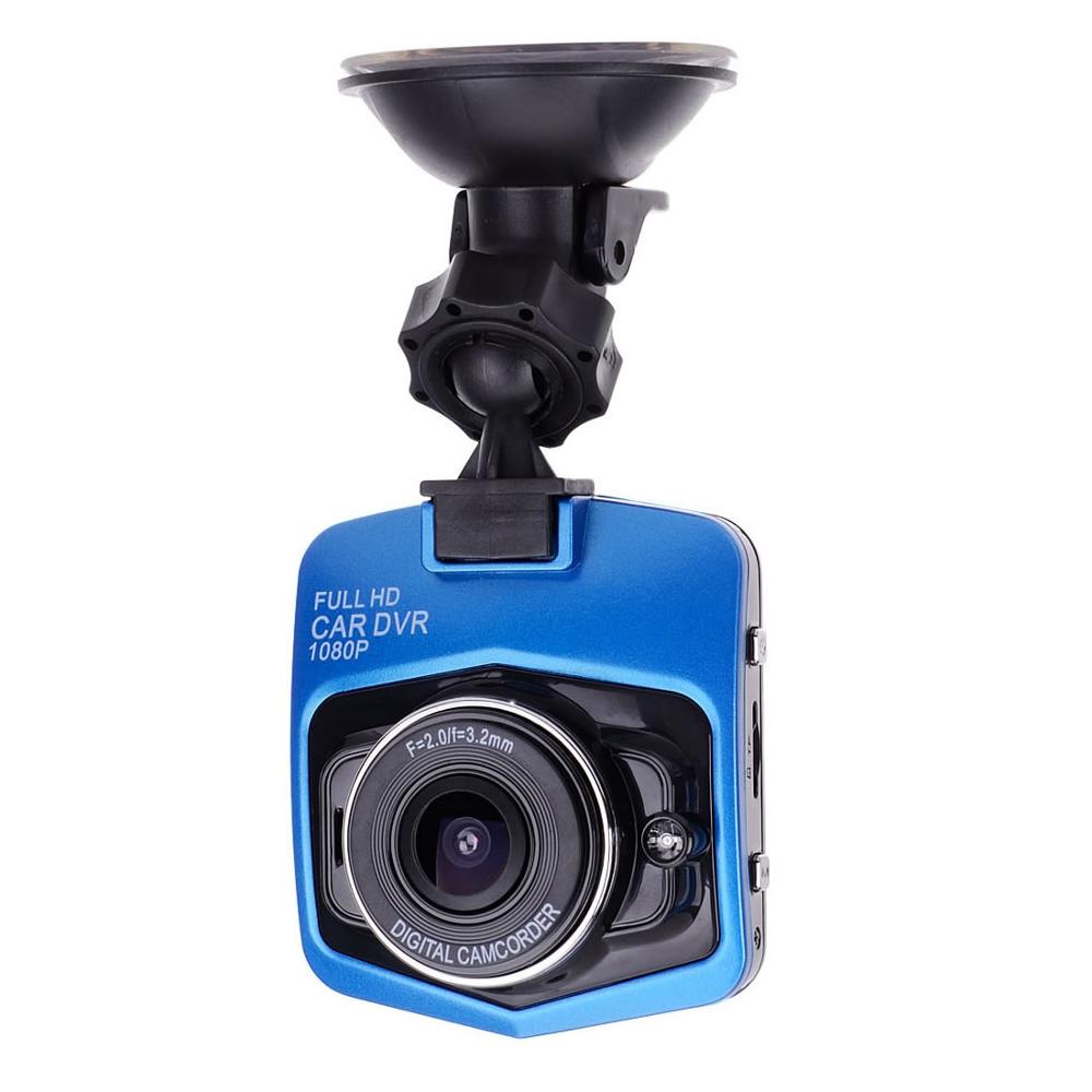 Cardvrs dash cam registrar video registrator kamera camcorder 1080p fuld hd parkeringsoptager g-sensor nattesyn: Blå / Ingen