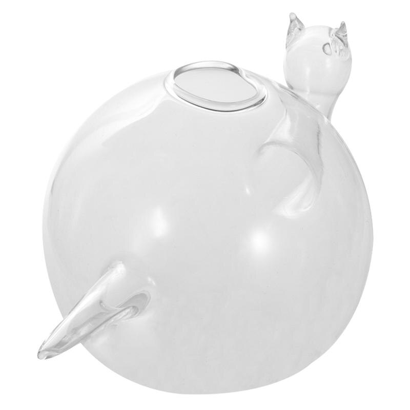 1Pc Schnecke Form Handgemachte Glas Vase Blume Container Anlage Vase Schnecke Schüssel Glas Vase Dekorative Blume Vase (Weiß)