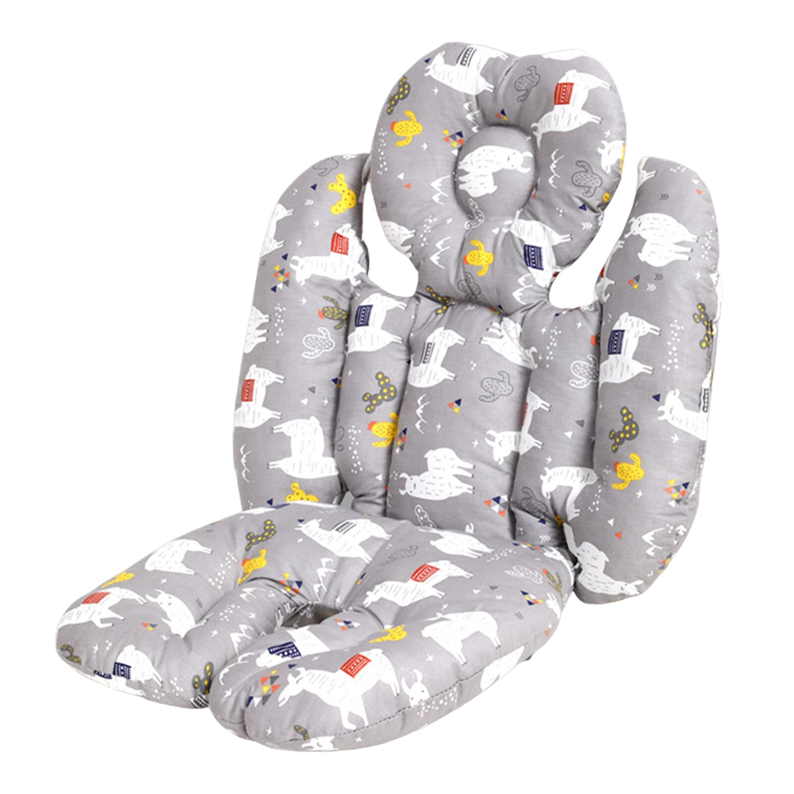 Doublure pour poussette, coussin de siège de voiture pour bébé,tapis en coton pour fauteuil de nourrisson, matelas pour landau, couvre-lit pour enfant, accessoires pour voiturettes,: C