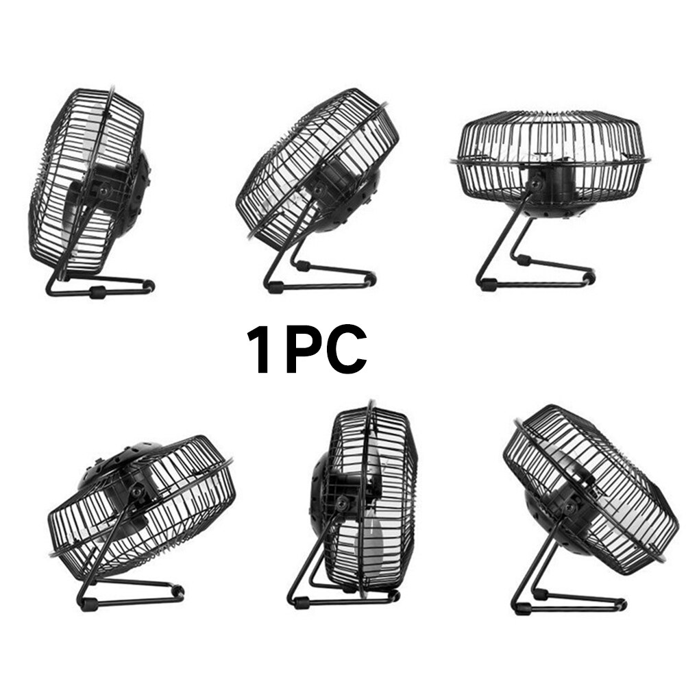 3W 6V Mini Solar Panel Ventilation Cooling Fan 4-inch Power Bank Fan