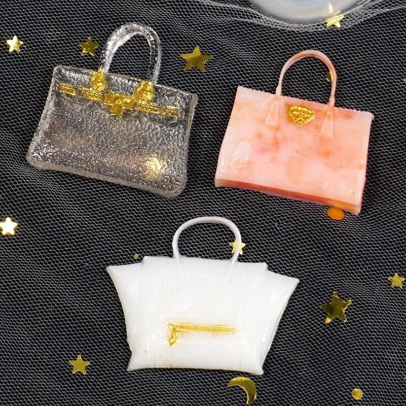 1Pcs Transparante Siliconen Mal Tas Spiegel Siliconen Mal Mal Diy Water Set Siliconen Mal