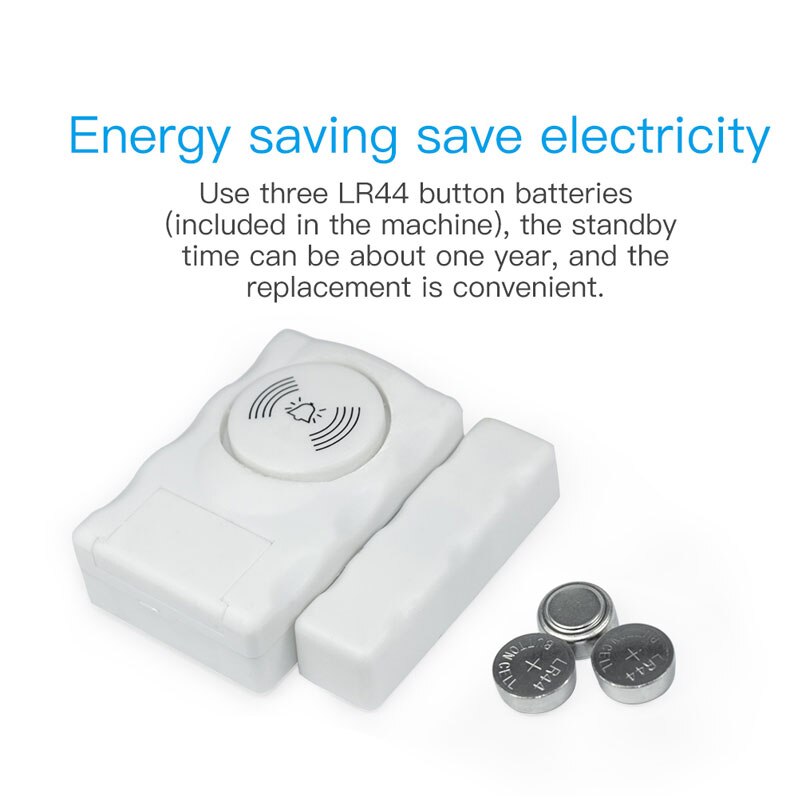 Kids Safety Wireless Entry Home Door Window Burglar Alarm Safety Security Protection Anti-Theft ALARM System Magnetic Sensor