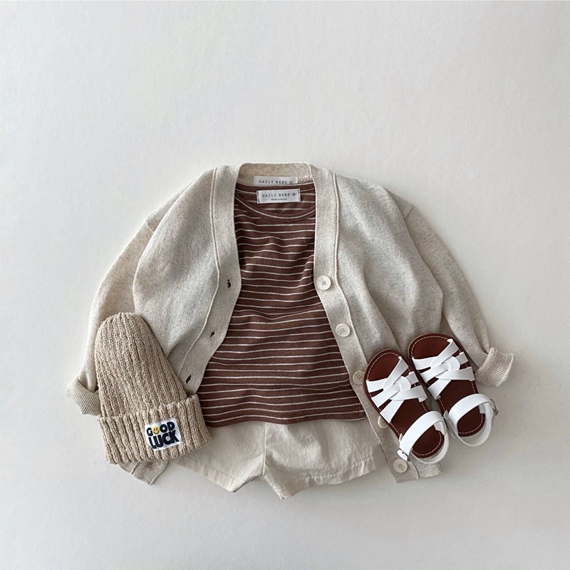 Novo shorts de desenho animado de verão, calções infantis, xadrez, casuais, soltos, estampas fofas de urso, bebês, meninos, algodão