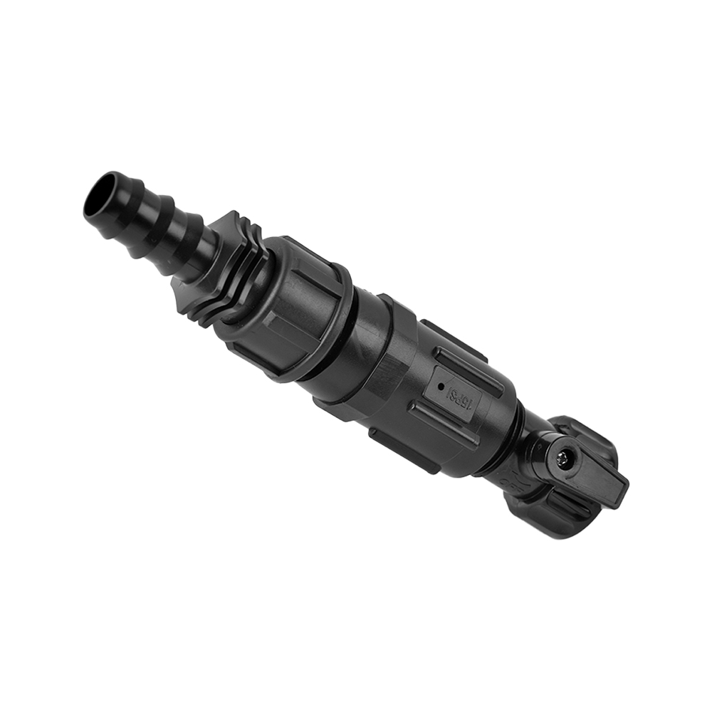 15-45 PSI Water Pressure Regulator Backflow Preventer 1/2 3/4 inch Drip Irrigation Tubing Adapter Connects to Hose or Faucet