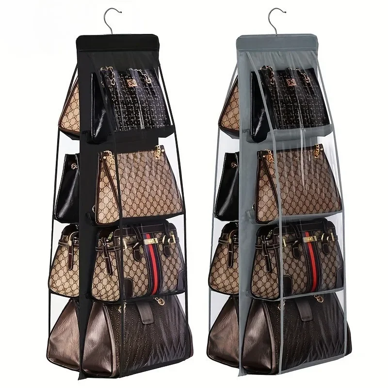 Sac de rangement pour artefact, sac suspendu pour le tri des sacs et le rangement, sac suspendu, rangement mural pour garde-robe, sac de rangement, sac à poussière