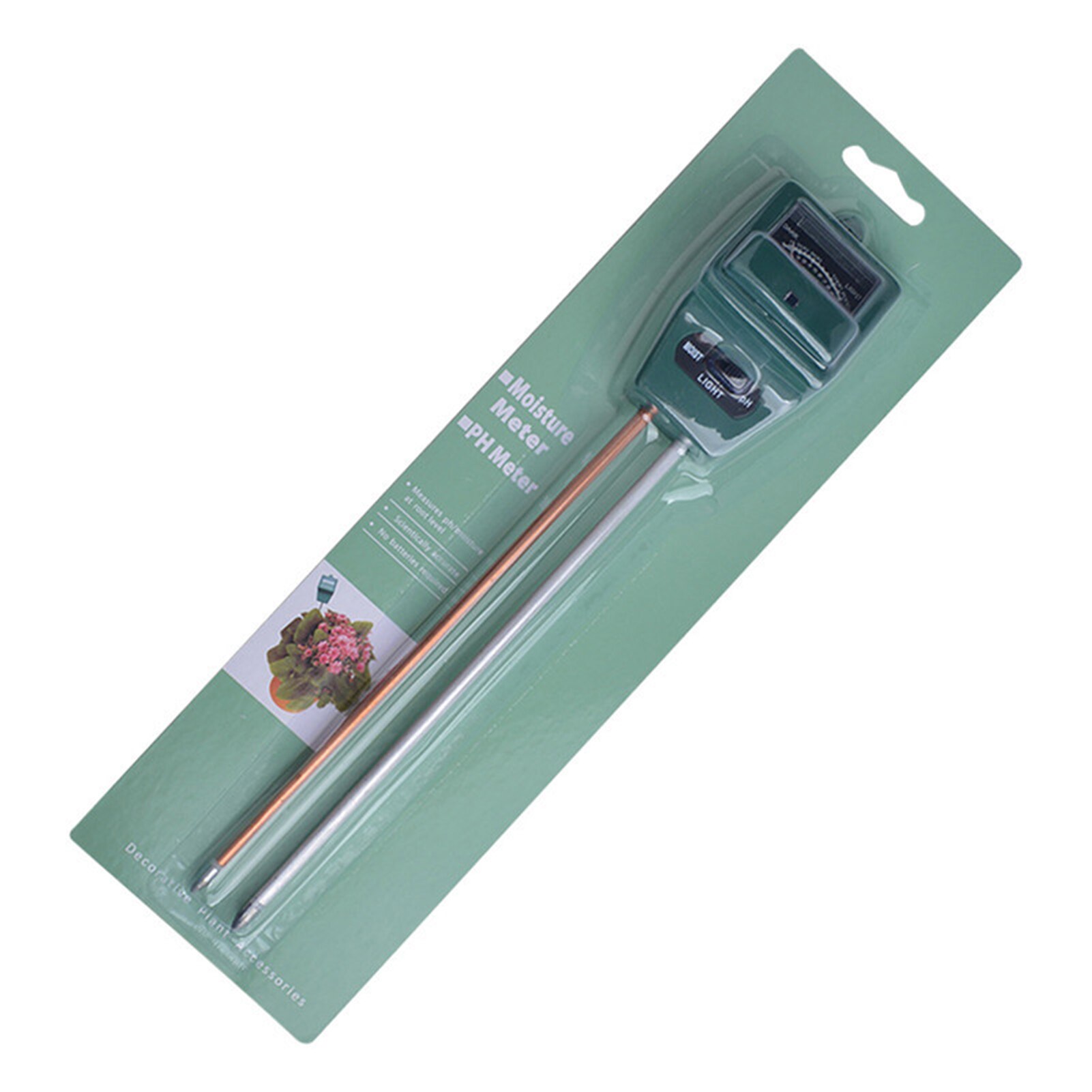 Boden Tester 3-in-1 Boden Meter Anlage Bodenfeuchte Meter PH Meter Boden Prüfung Meter Boden PH Meter für Gartenarbeit Landwirtschaft Innen und