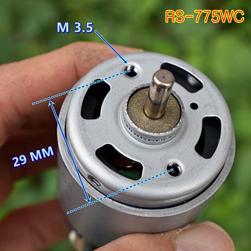 Originele Mabuchi 735 755 775 Dc Motor 12V 14.4V 18V 24V Hoge Snelheid High Power Hoge koppel Tuin Tool Elektrische Boor Motor