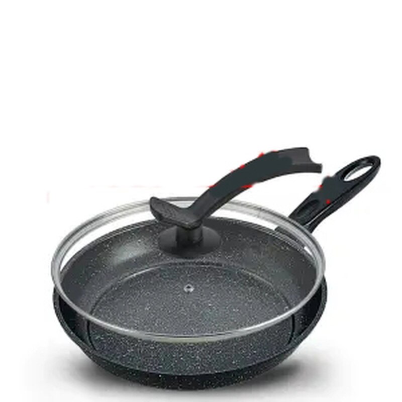 Poêle en pierre Maifan poêle antiadhésive poêle domestique sans fumée grasse poêle à crêpes cuisinière à Induction cuisinière à gaz universelle