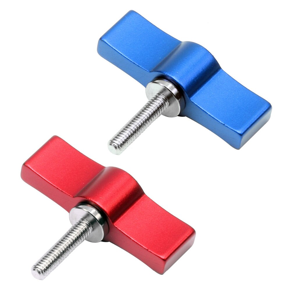 BGNing M4 M5 M6 Hand Tighten Screw Aluminum Alloy Handle Adjustable Screws for DSLR Camera Photo Studio Accessory