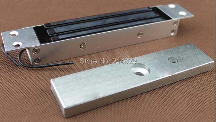 LPSECURITY 180kg holding force invisable concealed electric magnetic lock for home office wooden glass door access control