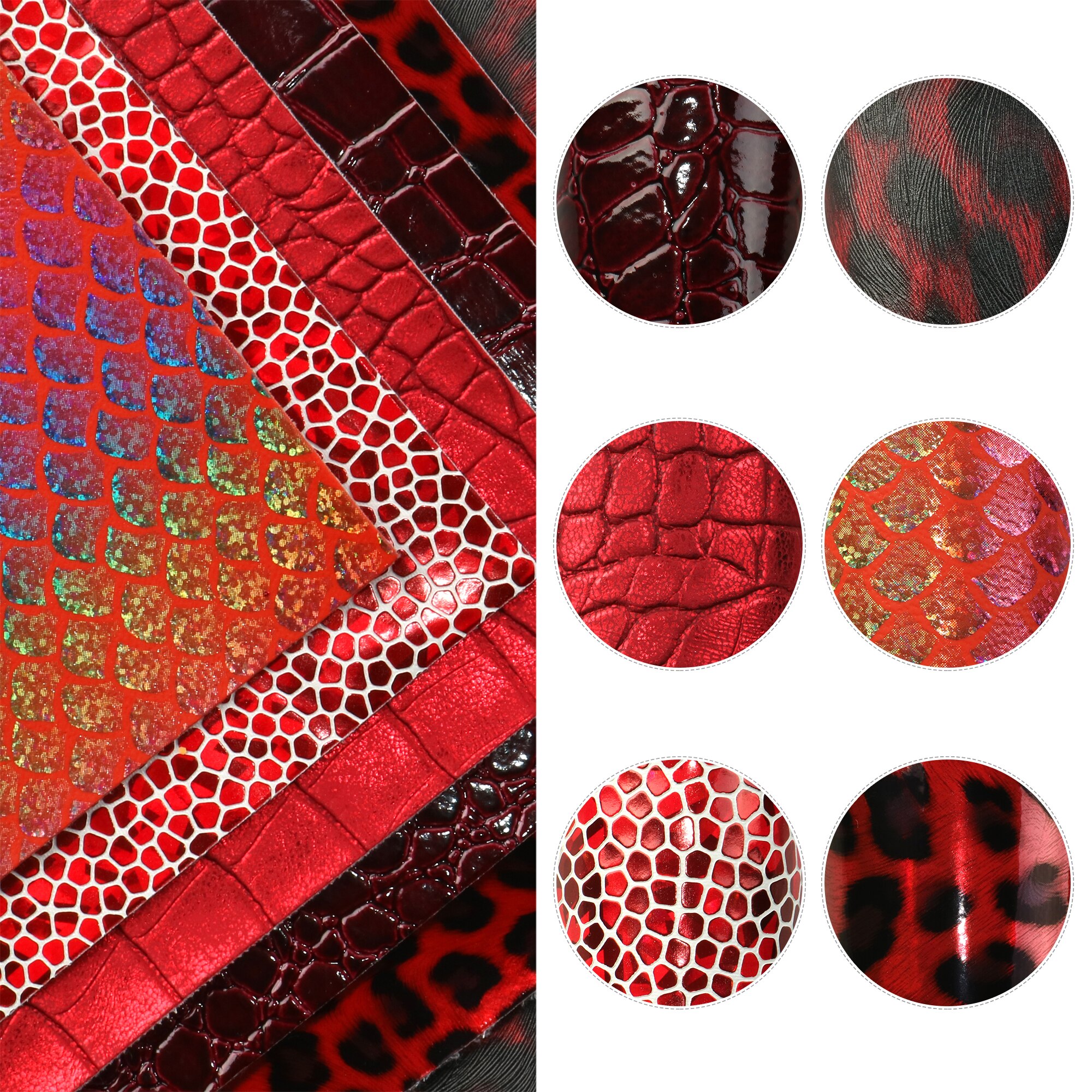 20*33cm Cartoon Faux Synthetic Leather Set Fabric For Bows Leather Crafts DIY Handmade Material Earrings,1Yc20504: 1119070001
