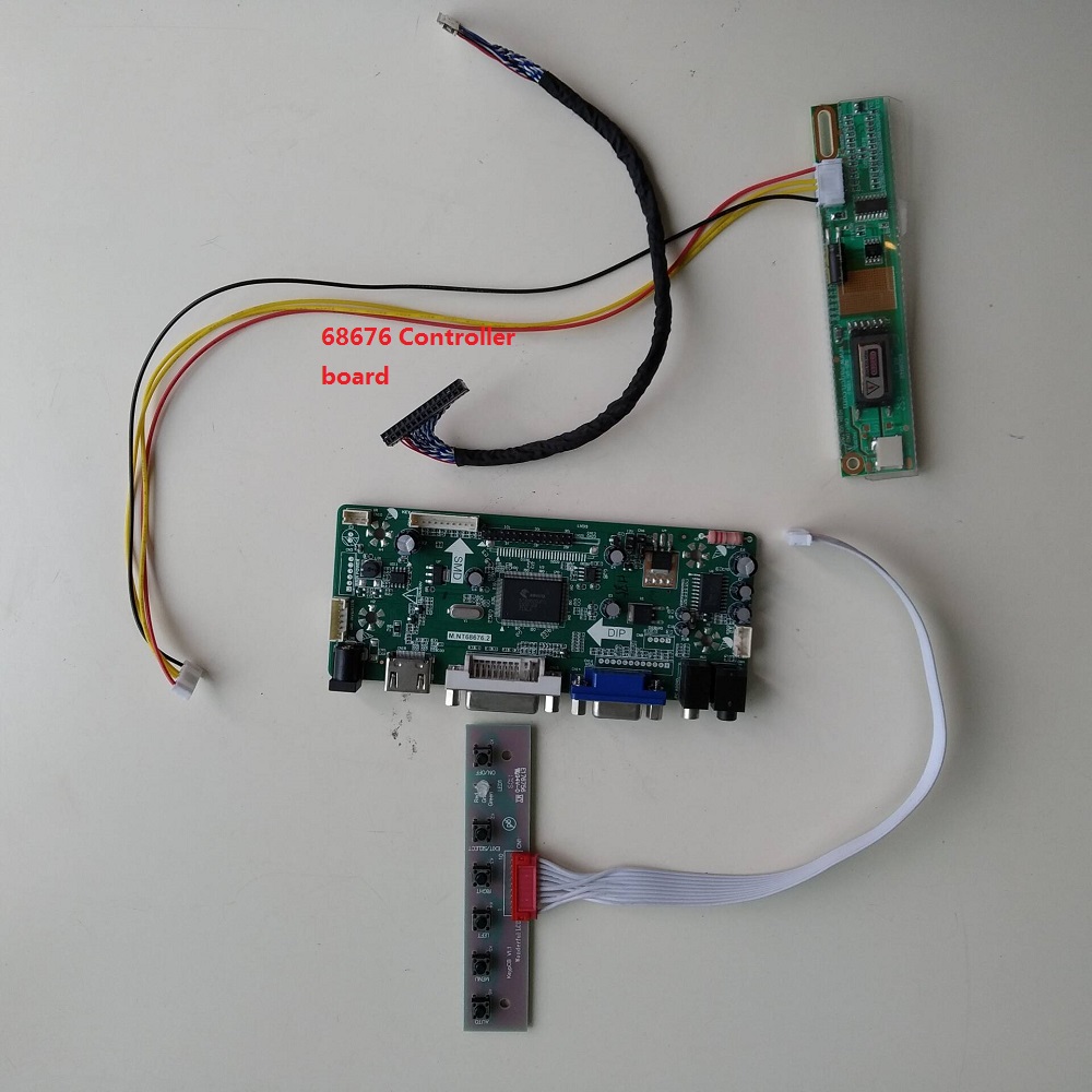 Para QD15TL02/QD15TL01/QD15TL03/QD15TL04/QD15TL07/QD15TL08/QD15TL09 Placa de controlador 1 lámparas LCD 15,4 "Monitor VGA Kit de 30pIN