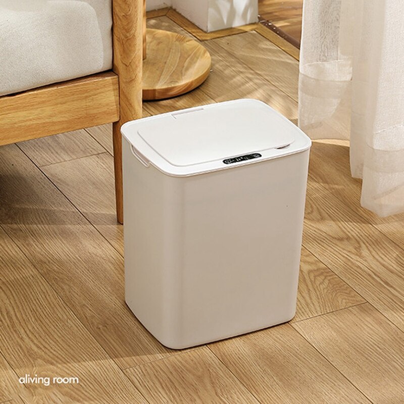 Usb Automatische Sensor Vuilnisbak Smart Sensor Prullenbak Inductie Afvalbak Milieuvriendelijke Vuilnisbak Huishoudelijke Prullenbak