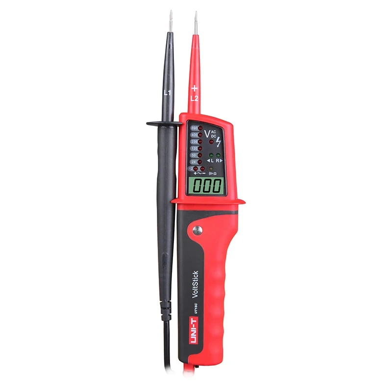 UNI-T ut15c ut18c ut18d indicador de tensão voltímetro digital volt sonda medidor de tensão testador multímetro de continuidade de sequência de fase: Branco
