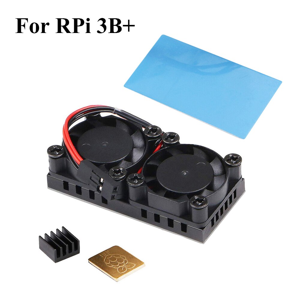 Raspberry Pi 4 Model B Dual Fan with Heat Sink Ult... – Vicedeal