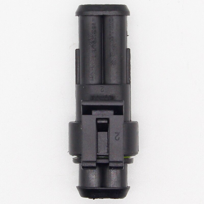 10 sets Kit 2 Pin Way AMP Super seal Waterproof Electrical Wire Connector Plug