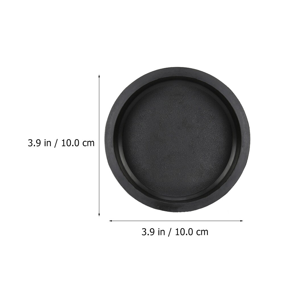 Plaque à encre ronde pour calligraphie, avec couvercle, accessoire d&#39;écriture