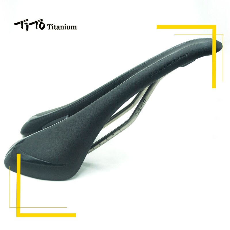 Tito fietszadel titanium boog race/mtb mountainbike fietszadel zadelkussen fietsaccessoires