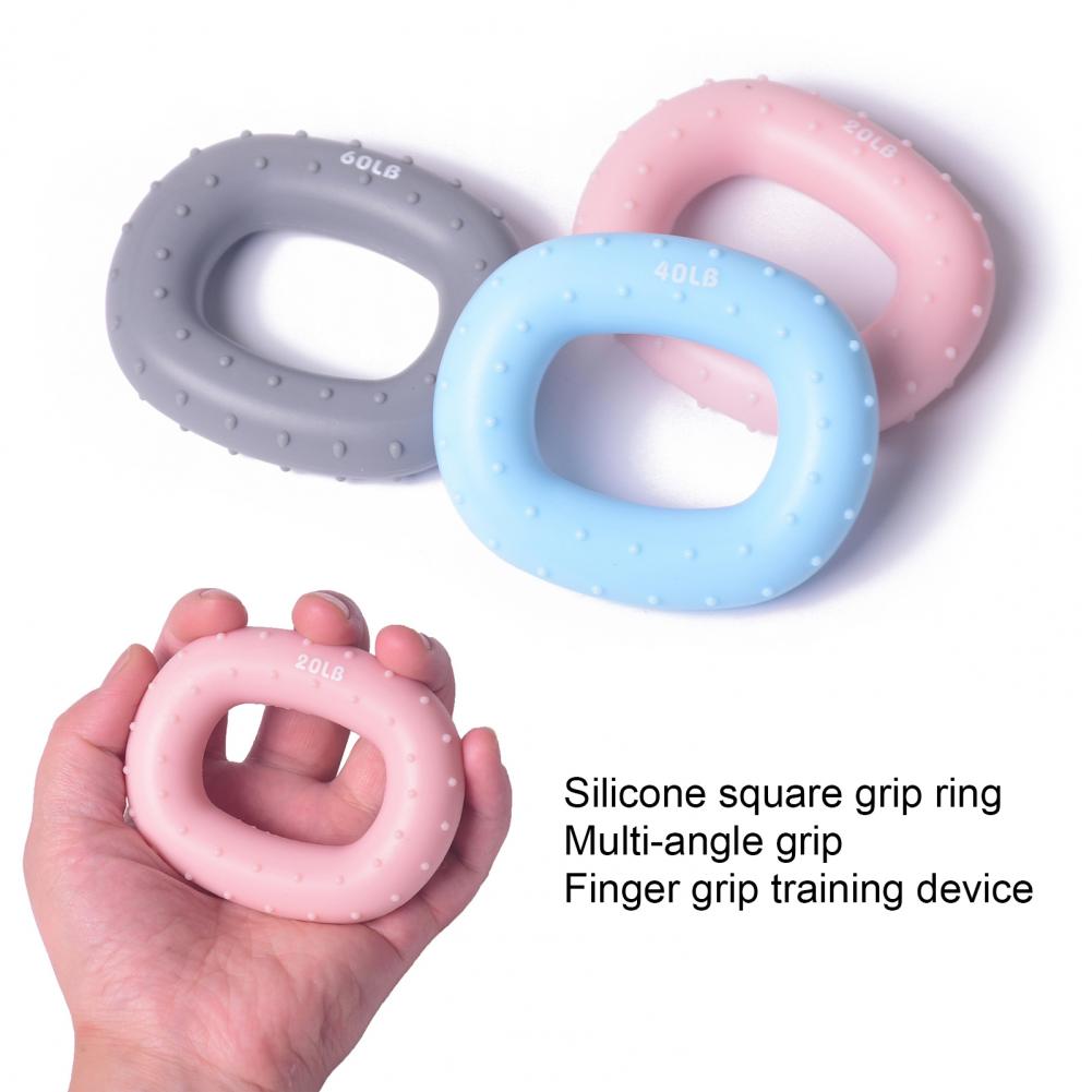 Strength Muscle Recovery Training Hand Cramps Recovery Squeeze Ring for Home