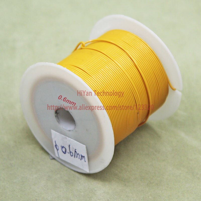 (20meters/lot) Triple Insulated Copper Wire Bare Copper Diameter 0.6MM Outside Diameter 0.8MM Triple Insulation Winding Wire