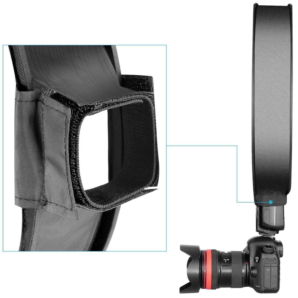 30Cm/40Cm Ronde Universele Portable Speedlight Softbox Flash Diffuser Op-Top Soft Box Voor Camera