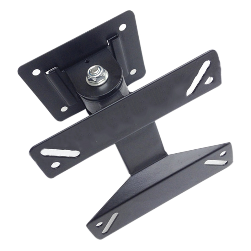 Universal Adjustable TV Wall Mount Bracket 180 Degree Rotated SPHC 14-24 Inch LCD LED Falt Panel Plasma TV Set Holder F
