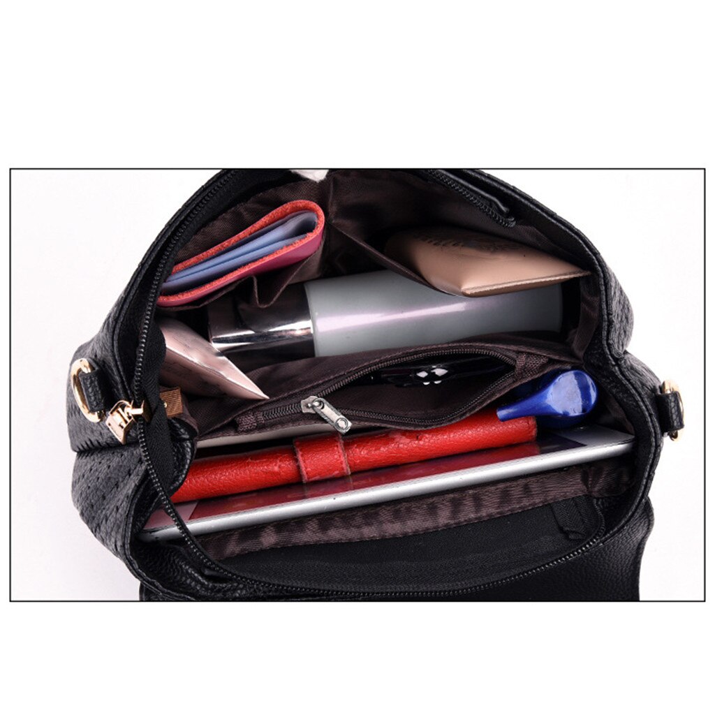 35& Women's Handbag Single Shoulder Diagonal Backpack Simple Bag Bolsos Mujer De Marca Famosa Leather Bag