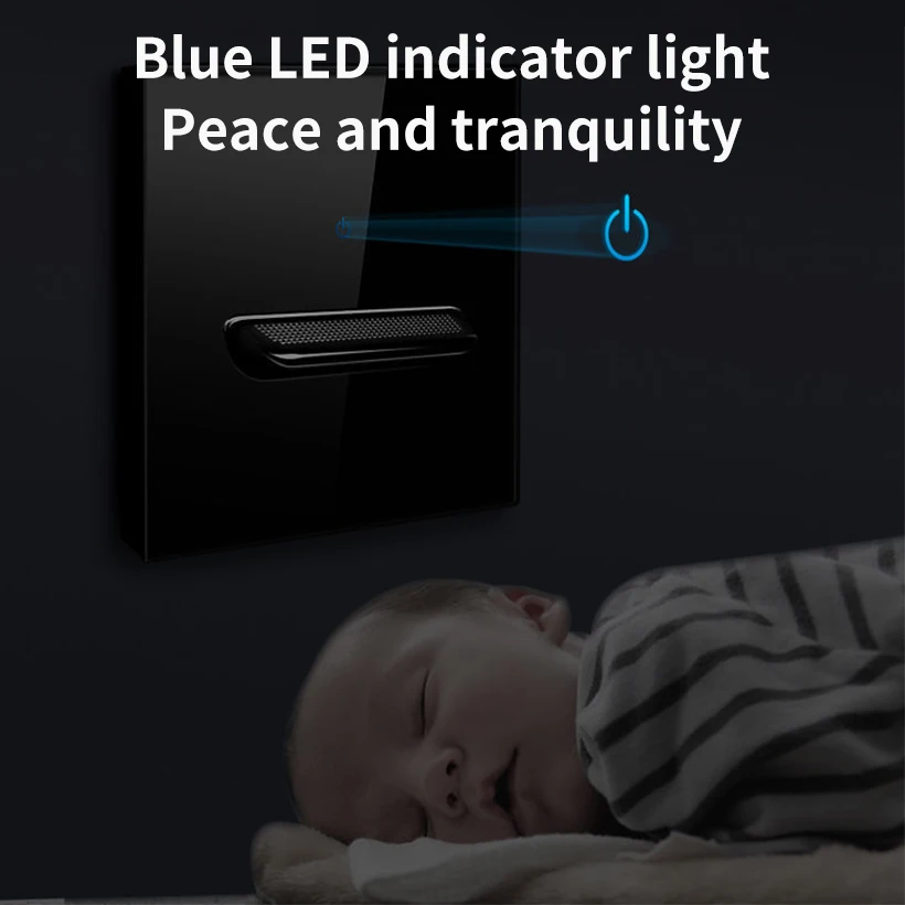 Glass Panel Wall Switch LED European 16a Socket Retro Toggle Light Switch EU UK Standard 2way Socket 1-4gang USB Home Decoration