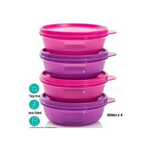 Tupperware Candy Containers 4 Pcs Set