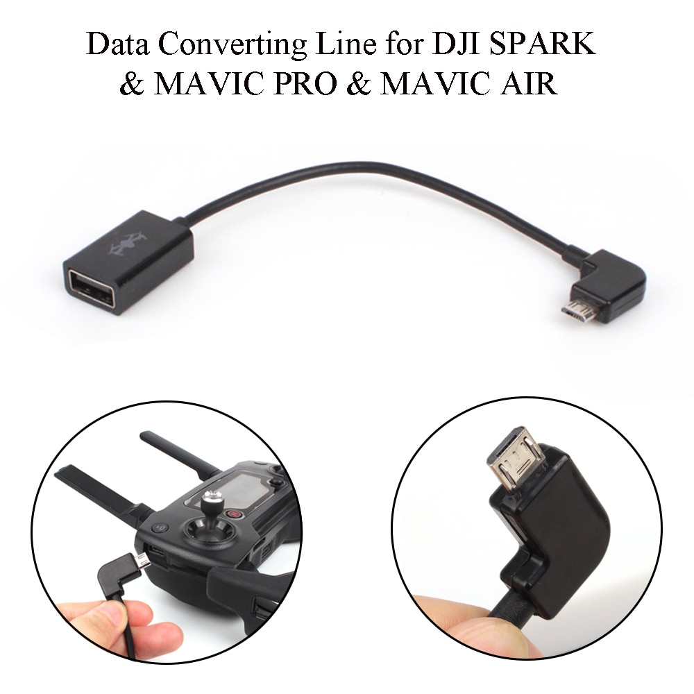 DJI Mavic Pro Accessoires Data Omzetten Kabel Adapter Lijn voor DJI Spark Mavic Pro Afstandsbediening