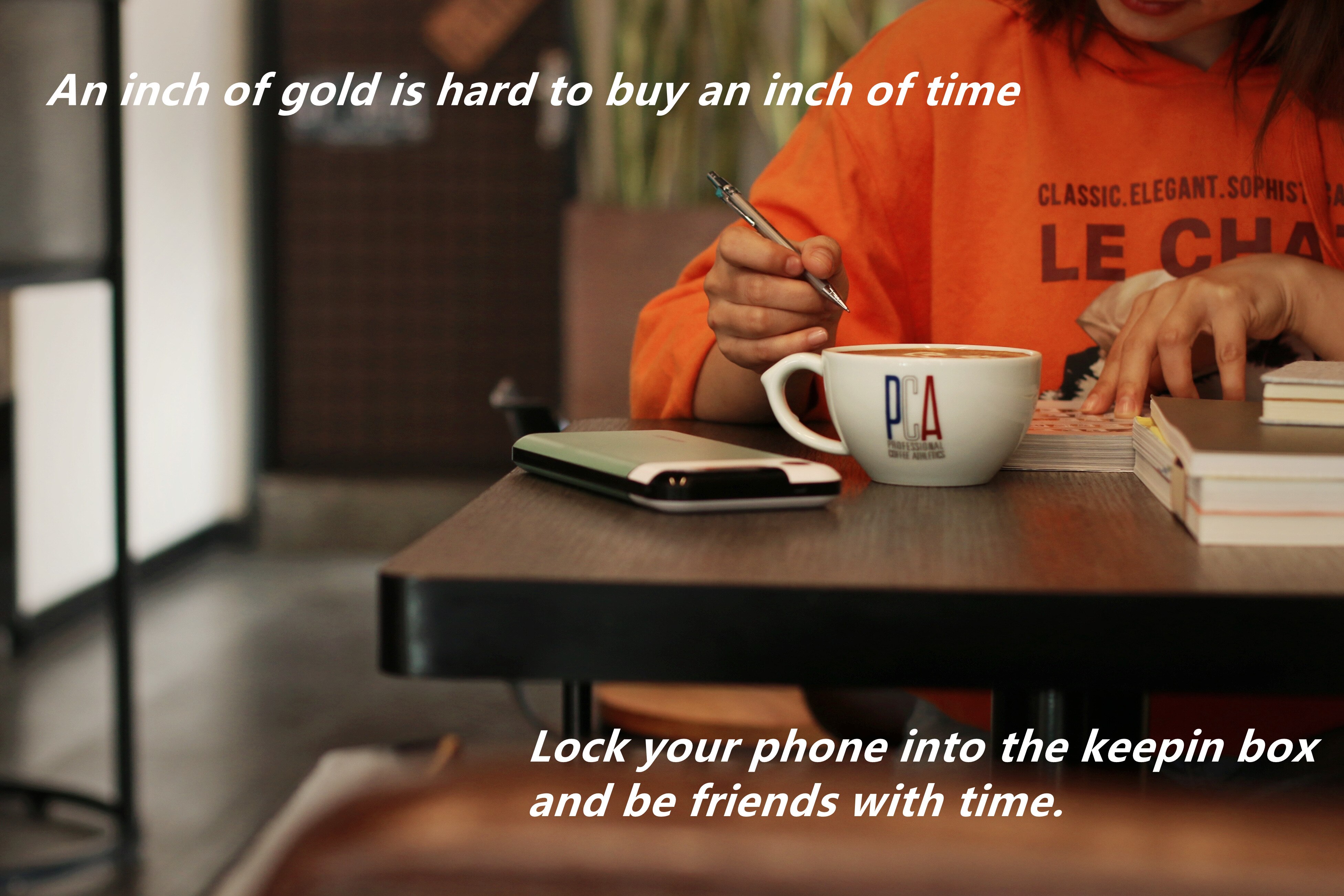 Keepin pudełka! Skrzynka rozrządu telefonu komórkowego, samodyscyplina, blokada czasu, studenci uzależnienia od telefonu komórkowego, blokada czasu