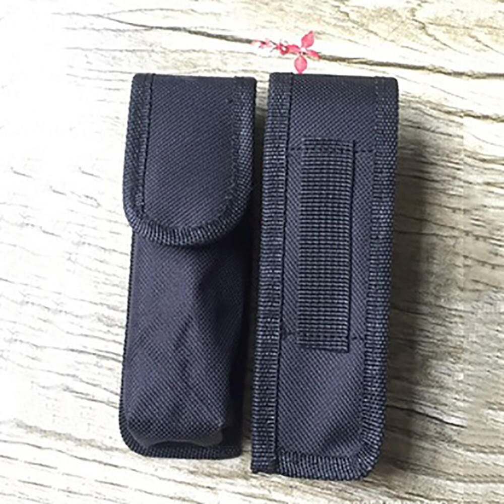 För ultrafire ficklampa påse hölster bälte bärväska hållare ficklampa tyg set ljus ficklampa tygskydd för  z6 c8