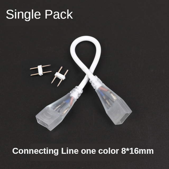 Aquarium fish tank color fluorescent lamp with 220V sump DIY fish tank lamp with LED waterproof light bar 1 meter: For single Line