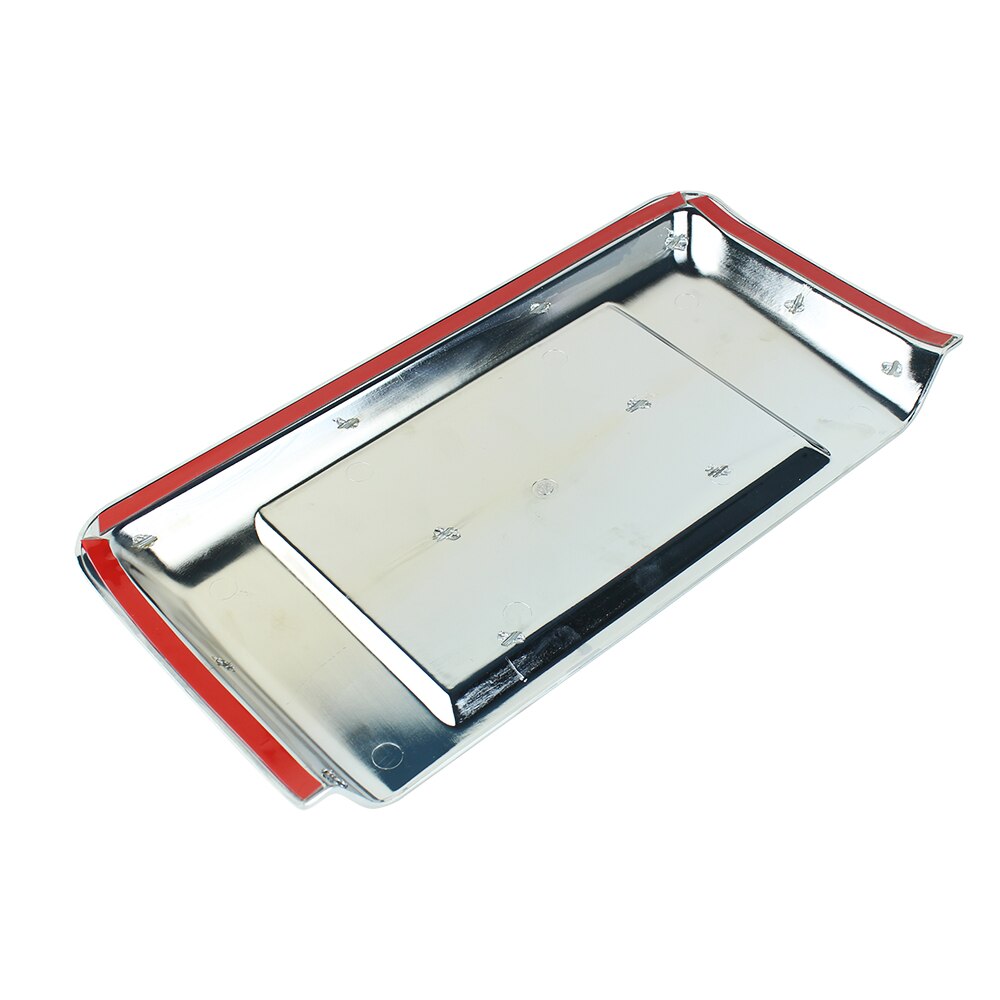 ABS Air Intake Hood Vent Scoop Outlet Cover Trim for Jeep Wrangler JL Black Chrome