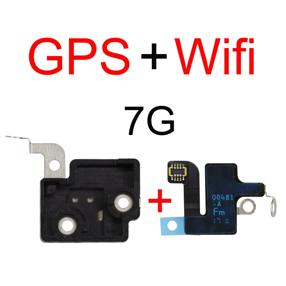Wifi + gps wifi signal antenne flex til iphone  se 6 6s 7 8 plus x xr xs max trådløs oplader antenne samling flex dele: 7g wifi gps