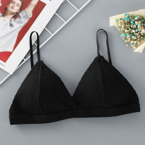 Women Comfortable Full Coverage Bra Lace Wireless Adjustable Breathable Bras Black Gray White Flesh